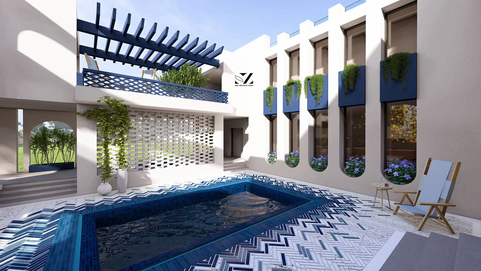 خانه آبی